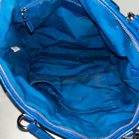 Coach Blue Signature Tote Bag - Picture 6 of 9